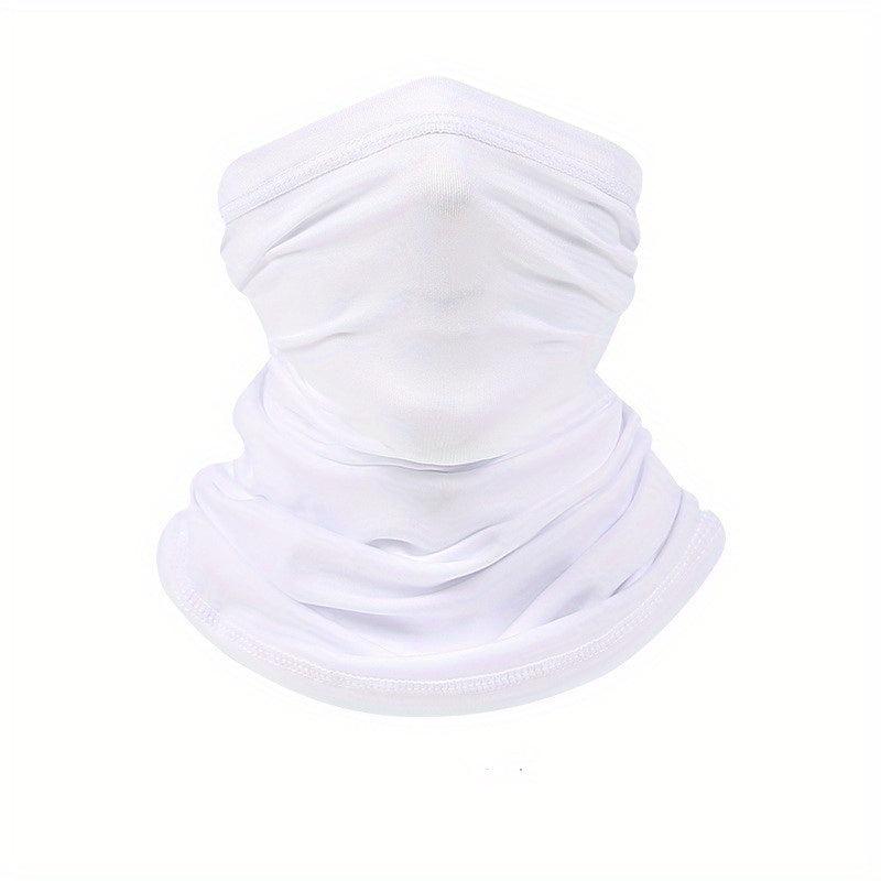 Unisex Neck Gaiter Sunproof Ice Silk Face Covering Breathable Mask