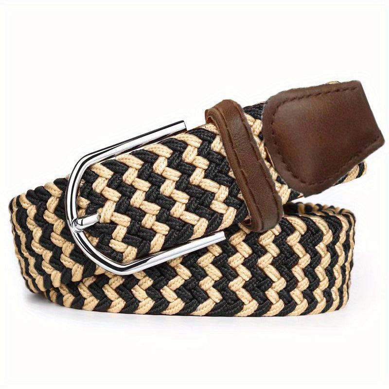 Elastic Waist Belt Men's/Women's Casual Pin Buckle Belt