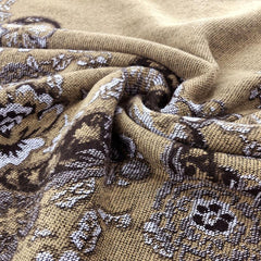 Flower Print Shawl Plaid Long Warm Winter Clothes Shawl Coldproof