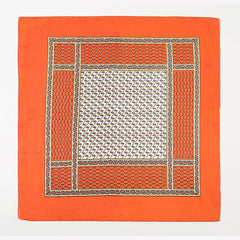 Retro Silk Scarf Small Hair Band Professional Square Scarf Head Scarf