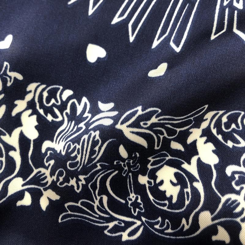 Floral Pattern Printed Vintage Scarves Small Headband Scarf Headscarf