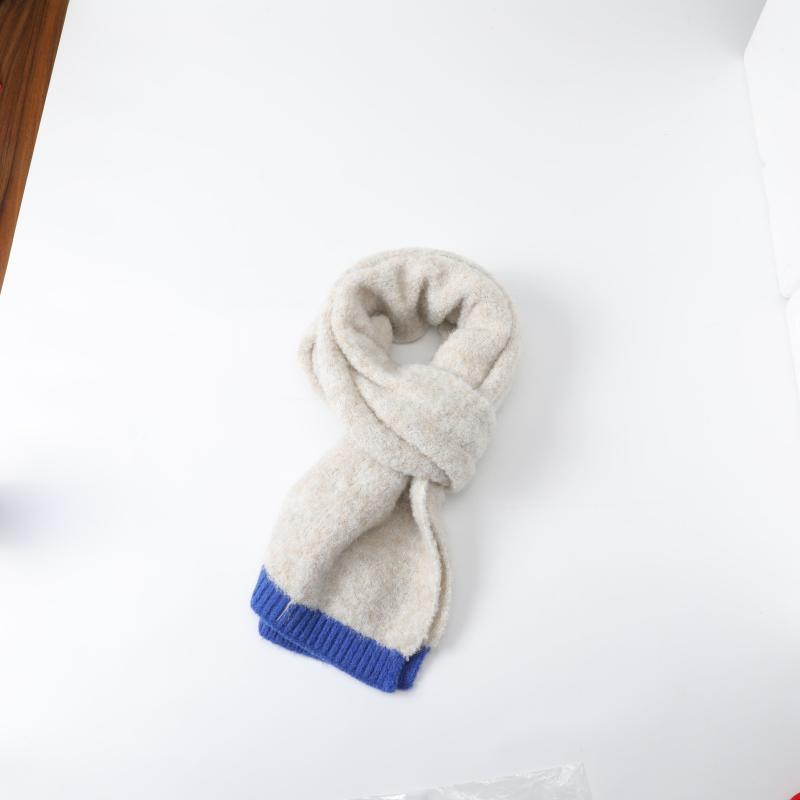 Winter Plush Scarf Women's Cold Weather Knit Scarf