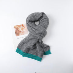 Winter Plush Scarf Women's Cold Weather Knit Scarf