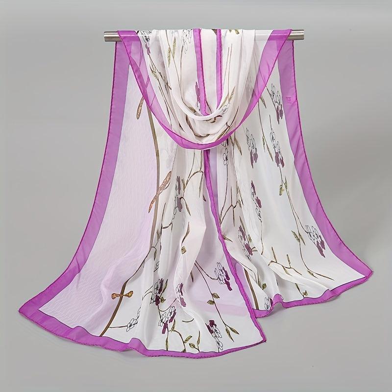 Breathable Chiffon Scarf Sunscreen Turban Wrap for Summer