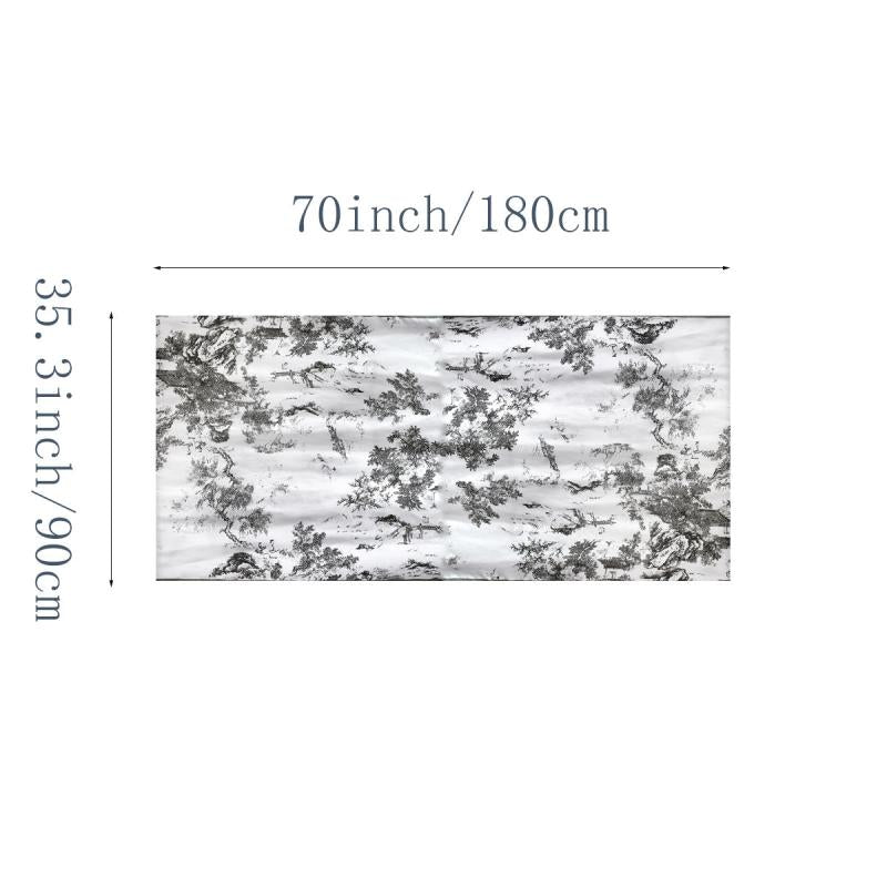 Paisley Print Scarf Classic Silk Shawl Satin Head Wraps