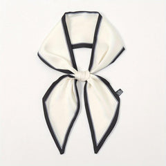 Solid Satin Skinny Scarf Neckerchief Hair Ribbon Twilly Scarf