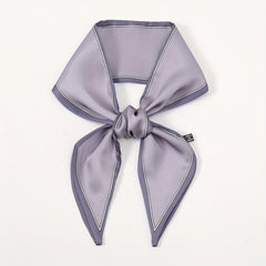 Solid Satin Skinny Scarf Neckerchief Hair Ribbon Twilly Scarf