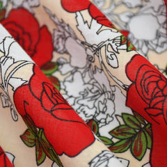 Boho Floral Print Bandana Hip Hop Square Scarf Unisex Headband Wrist Wraps