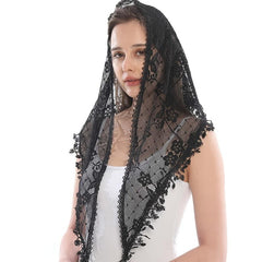 Lace Veil Prayer Church Veil Women Headcovering Scarf