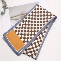 Lattice Vintage Small Tie Shirt Hair Ribbon Bag