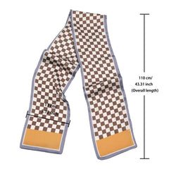 Lattice Vintage Small Tie Shirt Hair Ribbon Bag