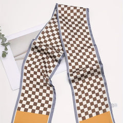 Lattice Vintage Small Tie Shirt Hair Ribbon Bag