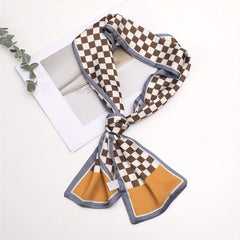 Lattice Vintage Small Tie Shirt Hair Ribbon Bag