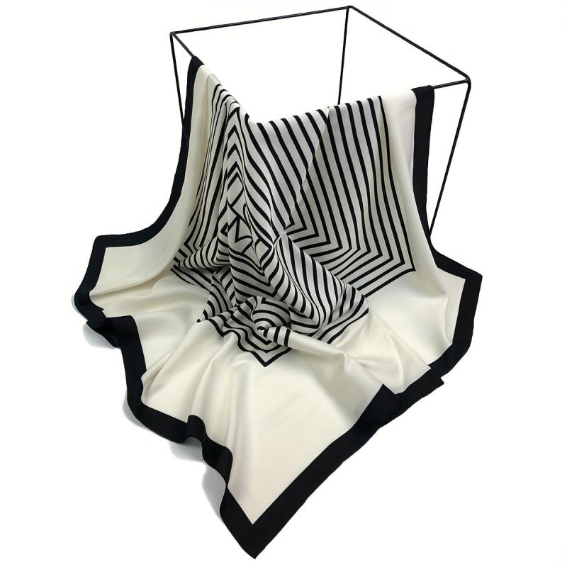 Summer Sunscreen Large Square Polyester Casual Scarf