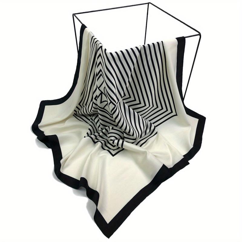 Summer Sunscreen Large Square Polyester Casual Scarf