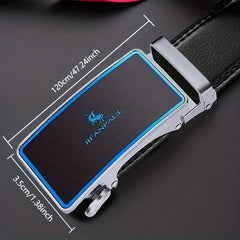 Men's Automatic Buckle Belt Casual Business Belts Father's Holiday Birthday