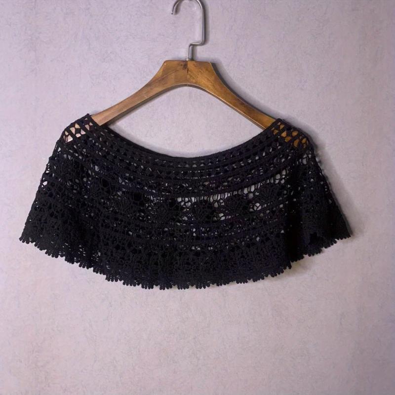 Vintage Hollow Out Shawl for Party Prom Wedding Bridal