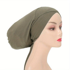 Soft Stretch Head Wrap Turban Hat Beanie Cap Twist Knot Headwear