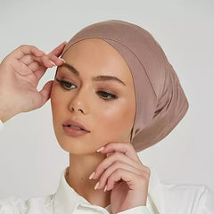 Soft Stretch Head Wrap Turban Hat Beanie Cap Twist Knot Headwear
