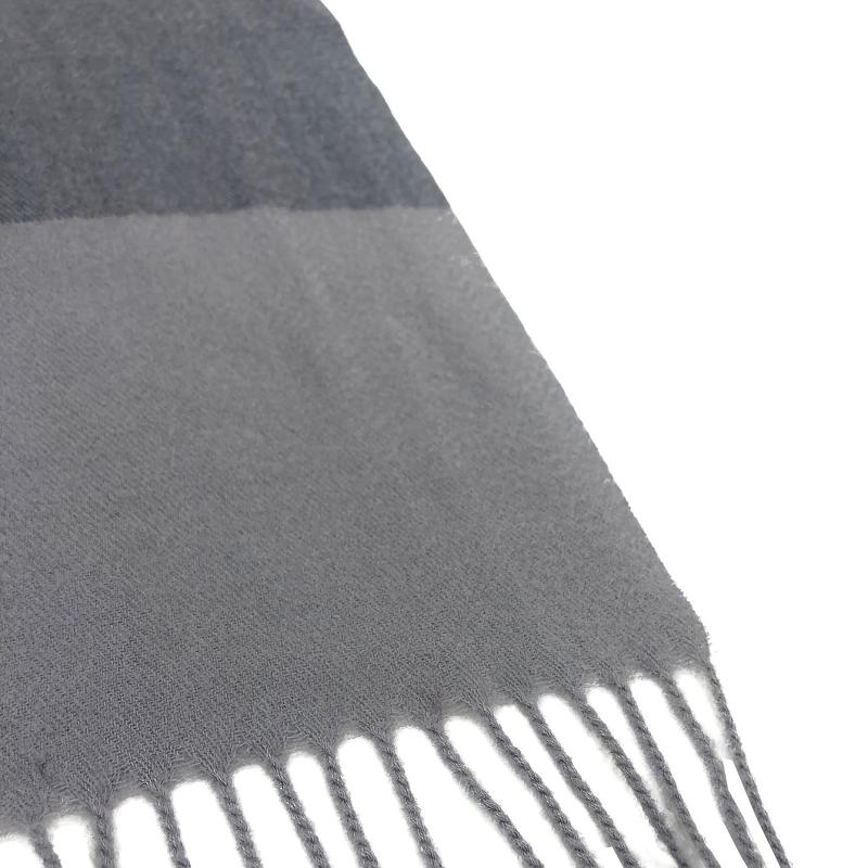 Geometric Plaid Tassel Scarf for Women Windproof Wrap