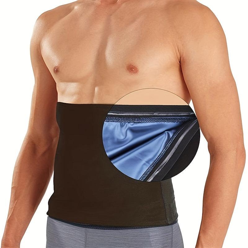 Men's Non-Slip Sweat Belt Outdoor Yoga Sports Slimming Belt