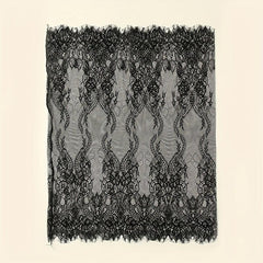 Embroidered Lace Mantilla Veil Scarf for Wedding Bridal Women