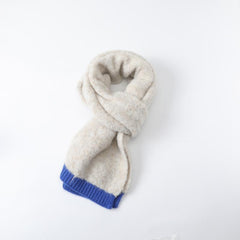 Women's Plush Knit Shawl for Winter Warmth