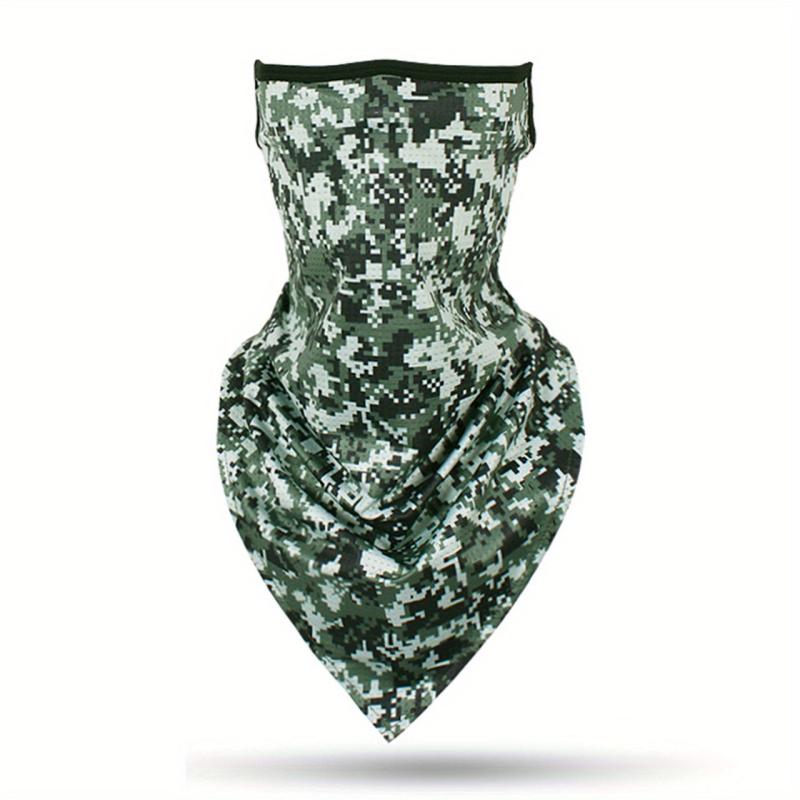 Camouflage Breathable Neck Gaiters Sunscreen Face Mask