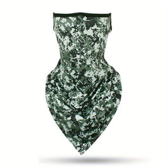 Camouflage Breathable Neck Gaiters Sunscreen Face Mask