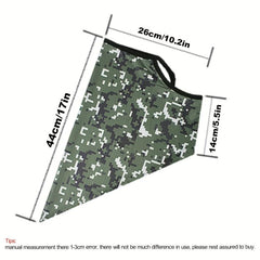 Camouflage Breathable Neck Gaiters Sunscreen Face Mask