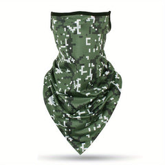 Camouflage Breathable Neck Gaiters Sunscreen Face Mask