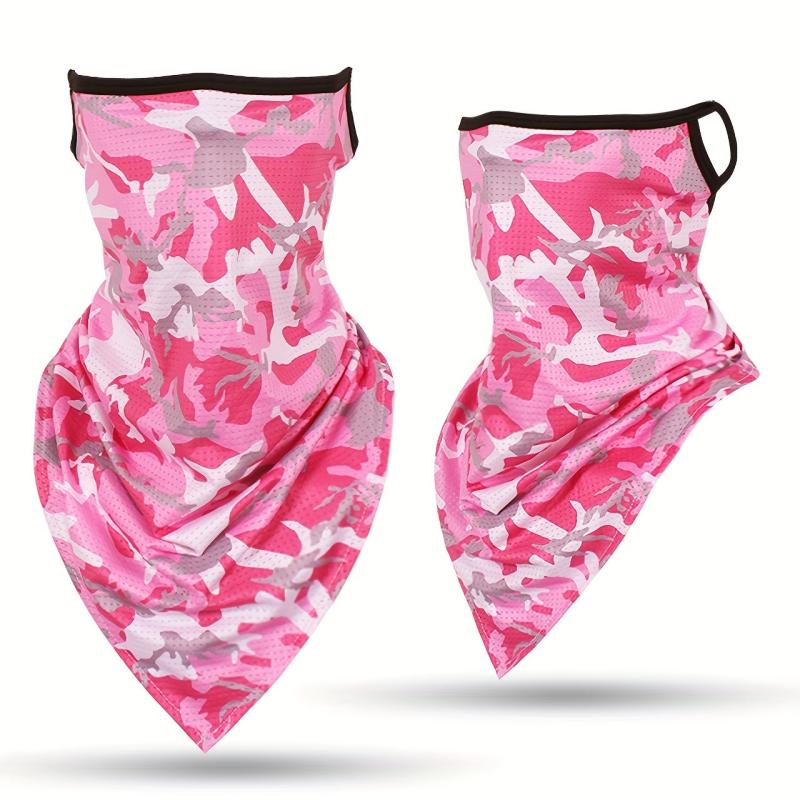 Camouflage Breathable Neck Gaiters Sunscreen Face Mask