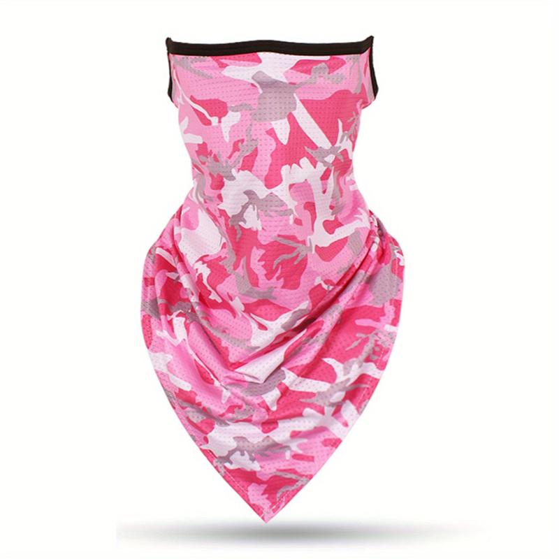 Camouflage Breathable Neck Gaiters Sunscreen Face Mask
