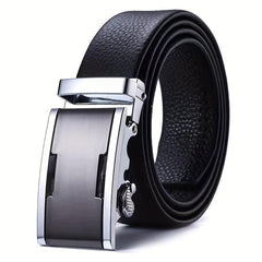 Double Sided Cowhide Business Men's Belt