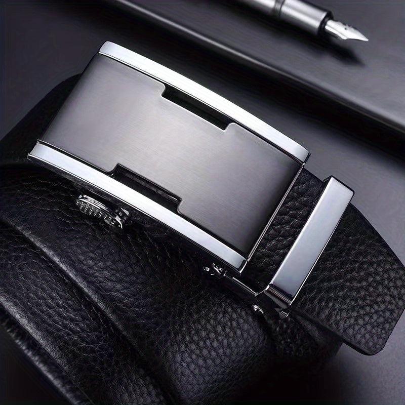 Double Sided Cowhide Business Men's Belt