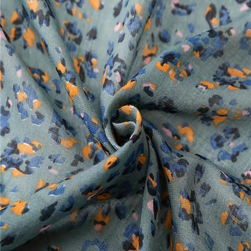 Printed Scarf Tassel Shawl for Women