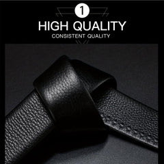 Men's Buckle Tape Belt For Business