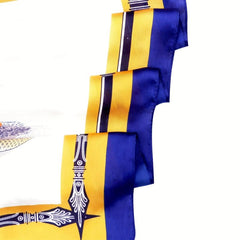 70cm Luxury Silk Scarf Print Satin Scarf Head Neck Scarf Inelasticity Hair Wrap