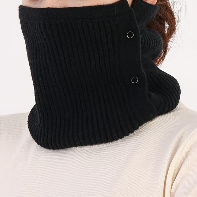 Winter Thermal Knit Scarf Neck Warmer for Women