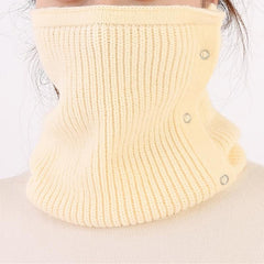 Winter Thermal Knit Scarf Neck Warmer for Women