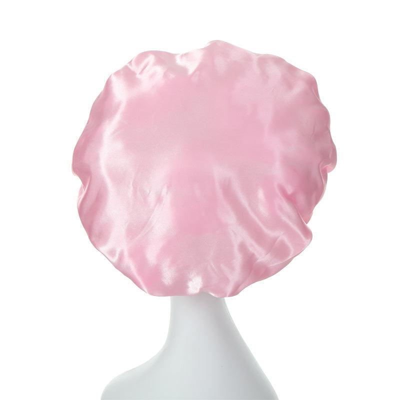 Wide Brim Satin Hair Hat Bonnet Headwear