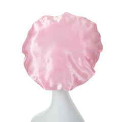 Wide Brim Satin Hair Hat Bonnet Headwear