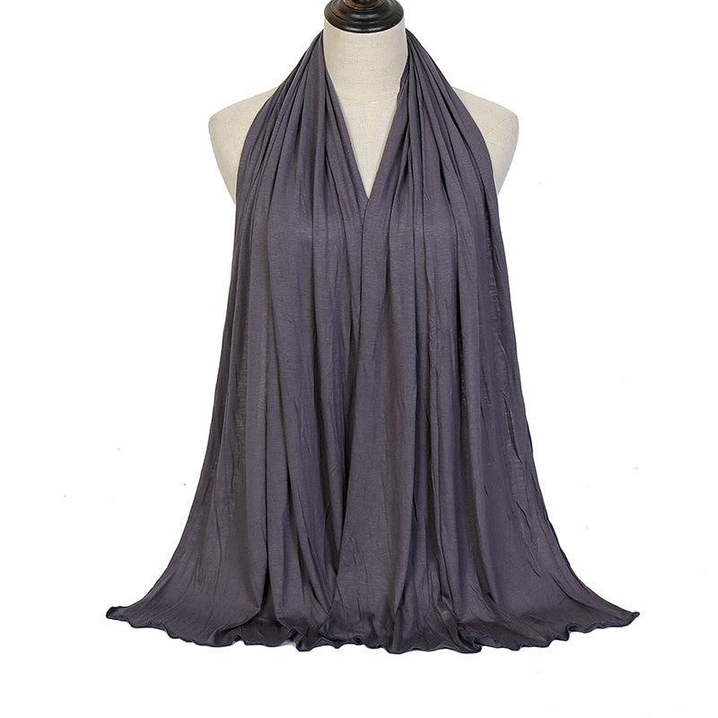 Stretchy Hijab Large Plain Maxi Scarf Shawl High Wrap Warm Eid Mothers