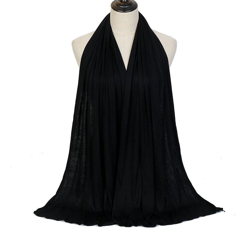 Stretchy Hijab Large Plain Maxi Scarf Shawl High Wrap Warm Eid Mothers