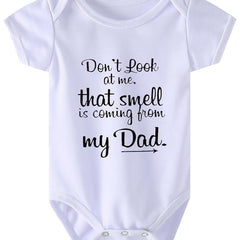 Girls Letter Print Short Sleeve Onesie - Pregnancy Announcement