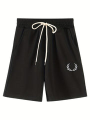 2pcs Boys Casual Print Tee & Shorts Set Summer Kids Clothing