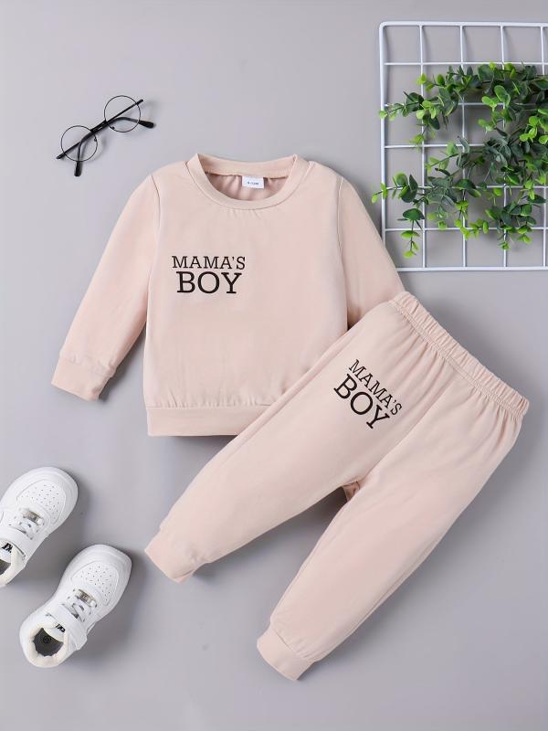 2pcs Baby Mama's Boy T-shirt & Shorts Set for Summer