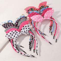 10pcs Bow Hair Hoop Kids Accessories