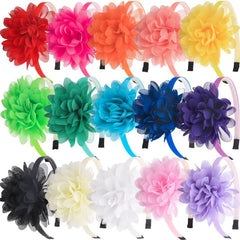 Chiffon Flower Headband for Girls Hair Accessories