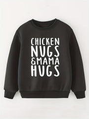 Boys Letter Graphic Sweatshirt Spring Fall